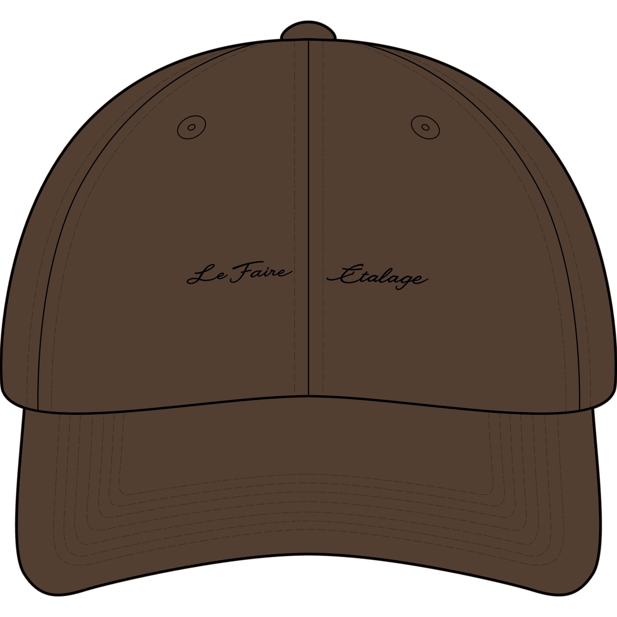 Le Faire Étalage Corduroy Cap