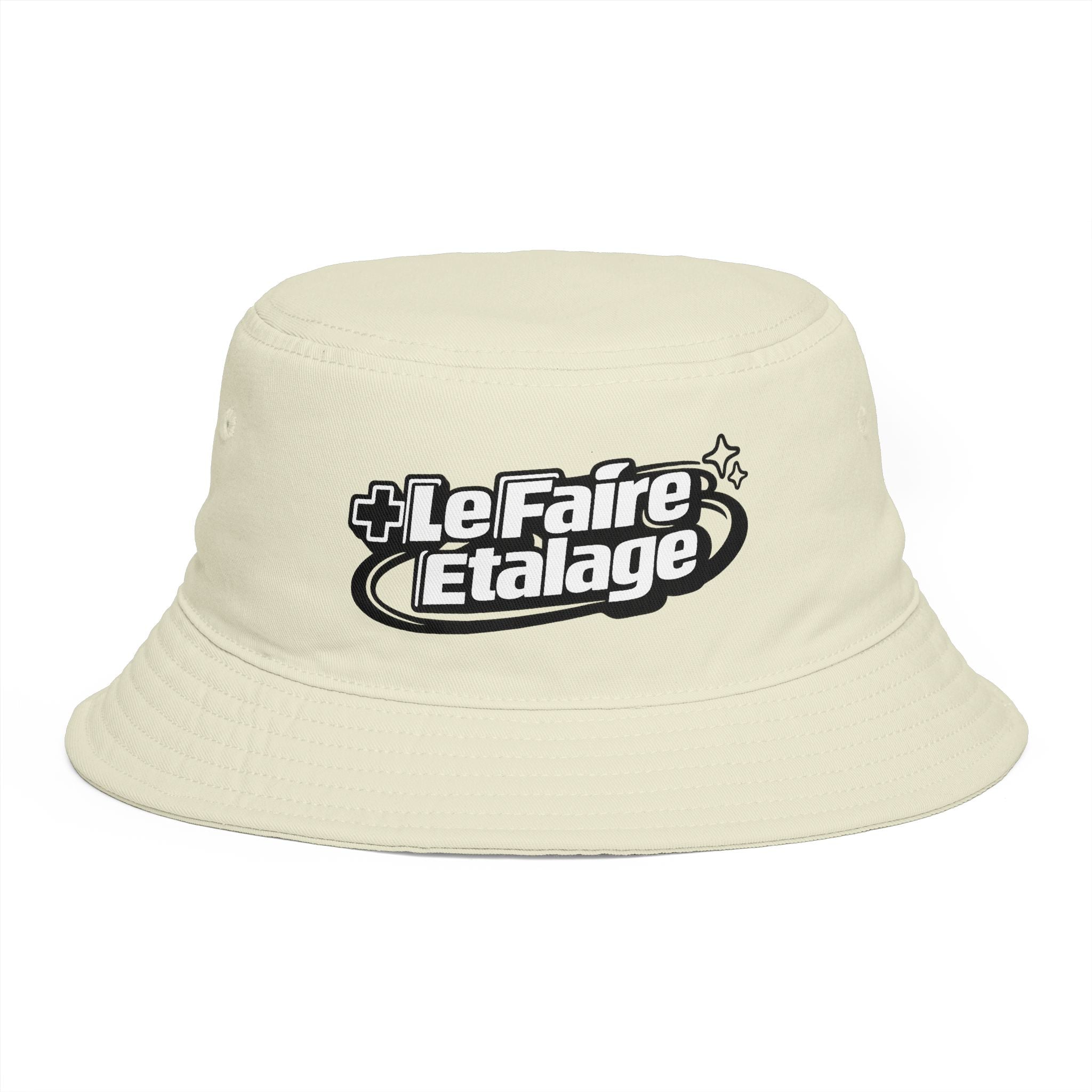 LeFaire Etalage Logo Bucket Hat — Retro Streetwear Sun Hat