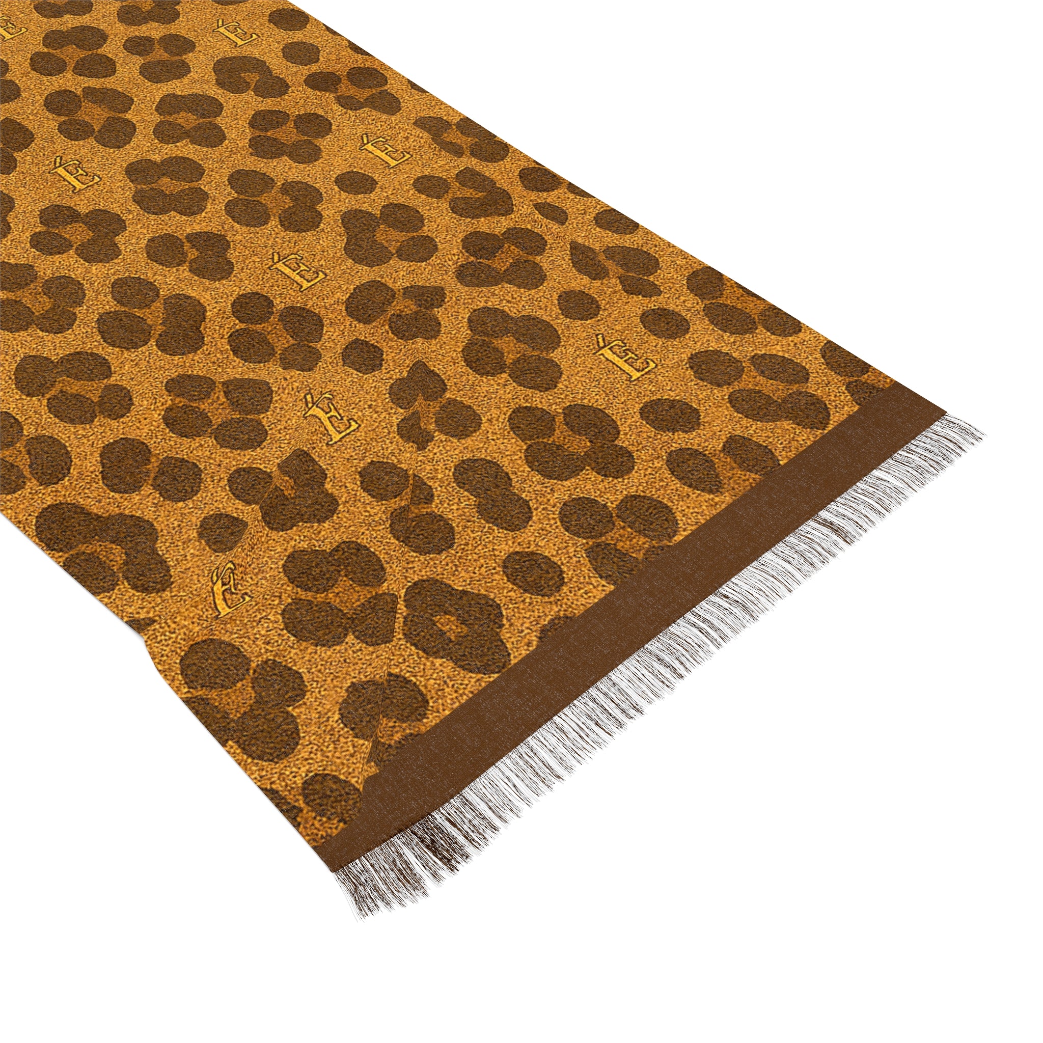 Leopard Print Light Scarf – Lightweight Animal Print Fashion Accessory