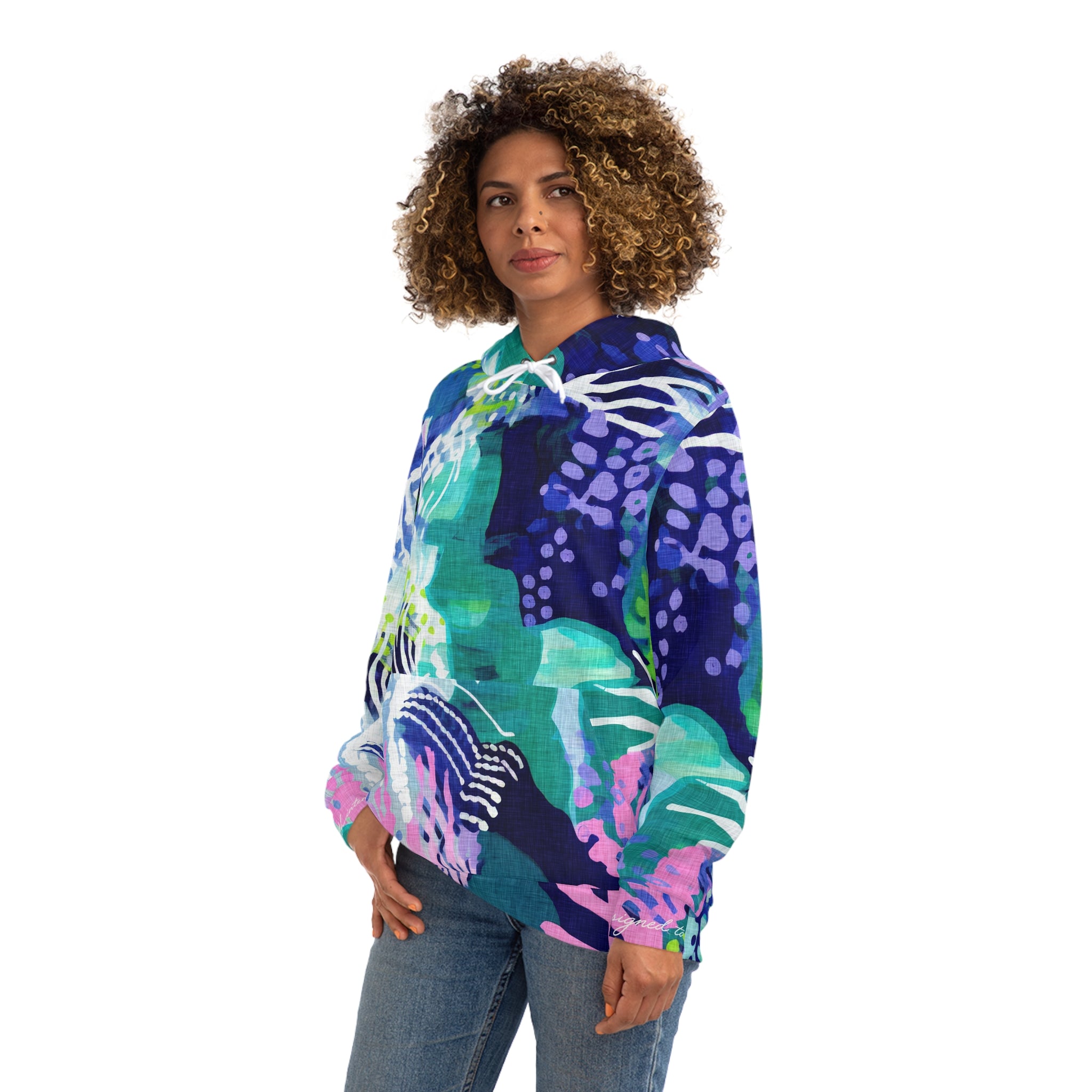 Le Faire Étalage Ocean Bloom Hoodie