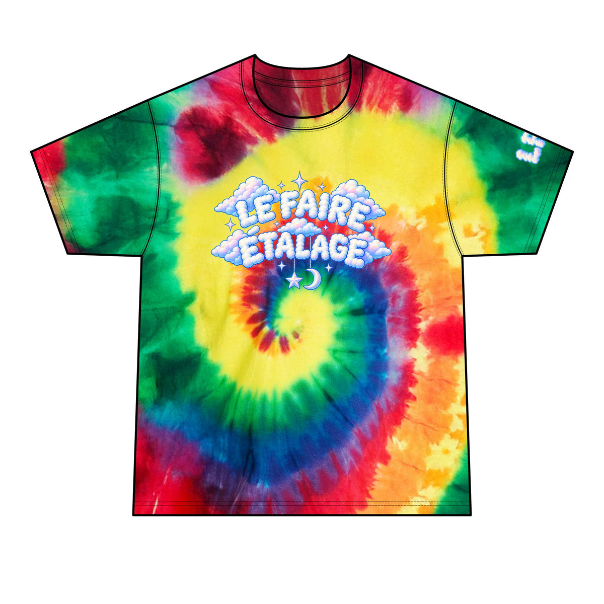 Le Faire Étalage Cloud Dream Tie-Dye Tee — Collection