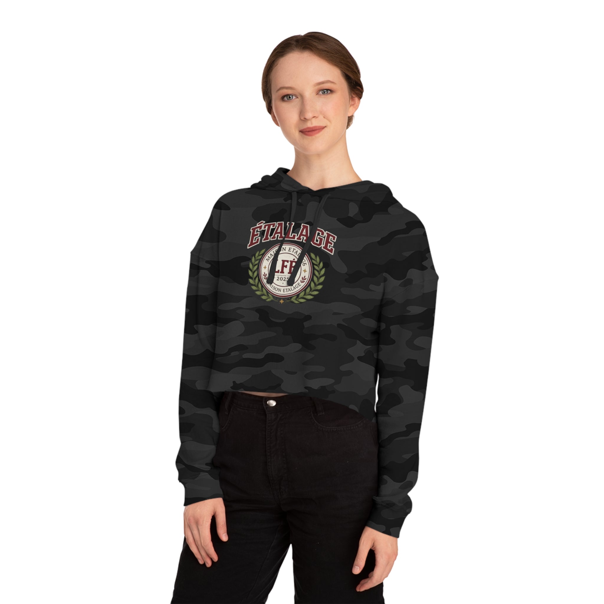 Étalage Varsity Cropped Hoodie – Maison Collection