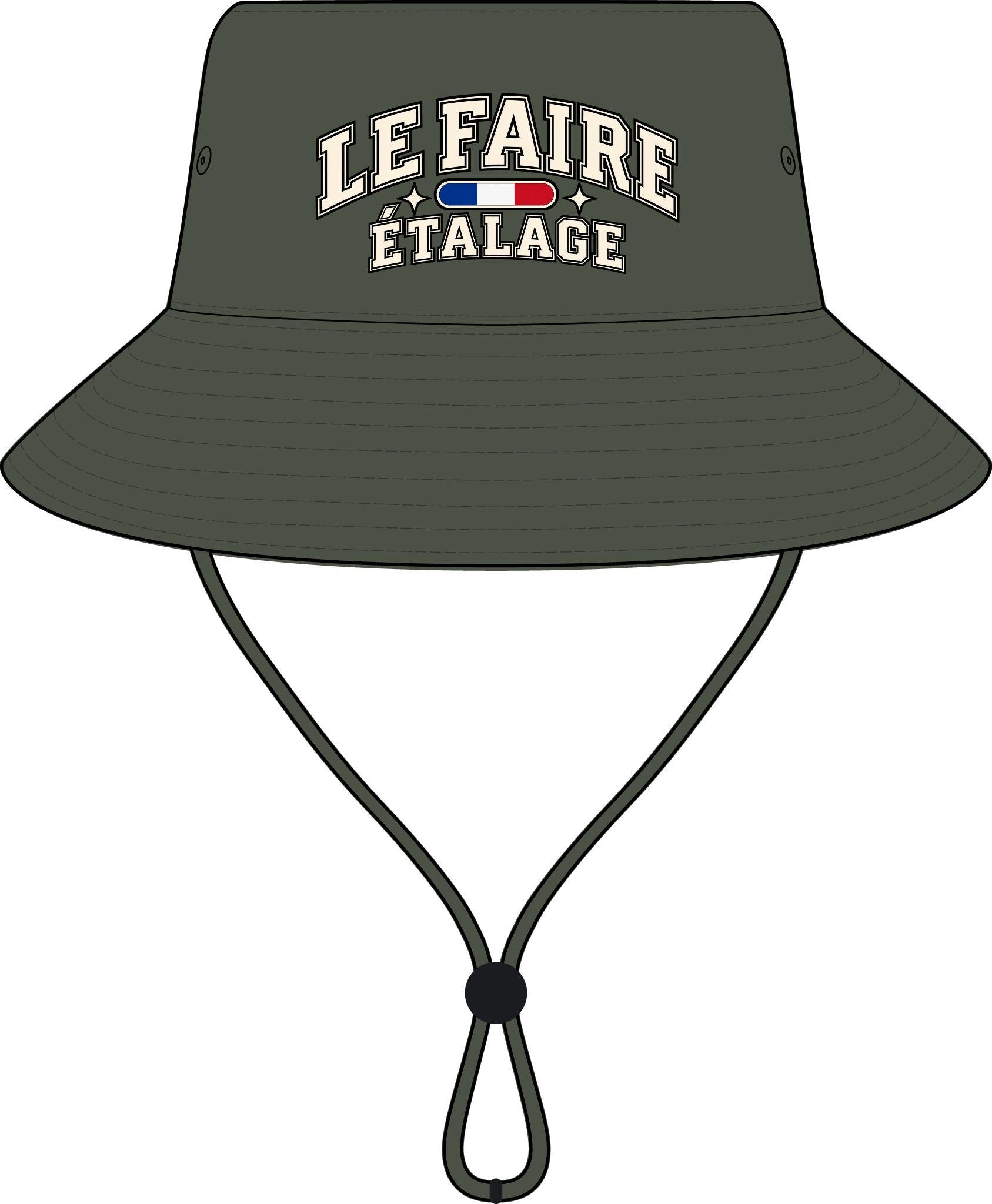 Le Faire Étalage Paris Varsity Bucket Hat