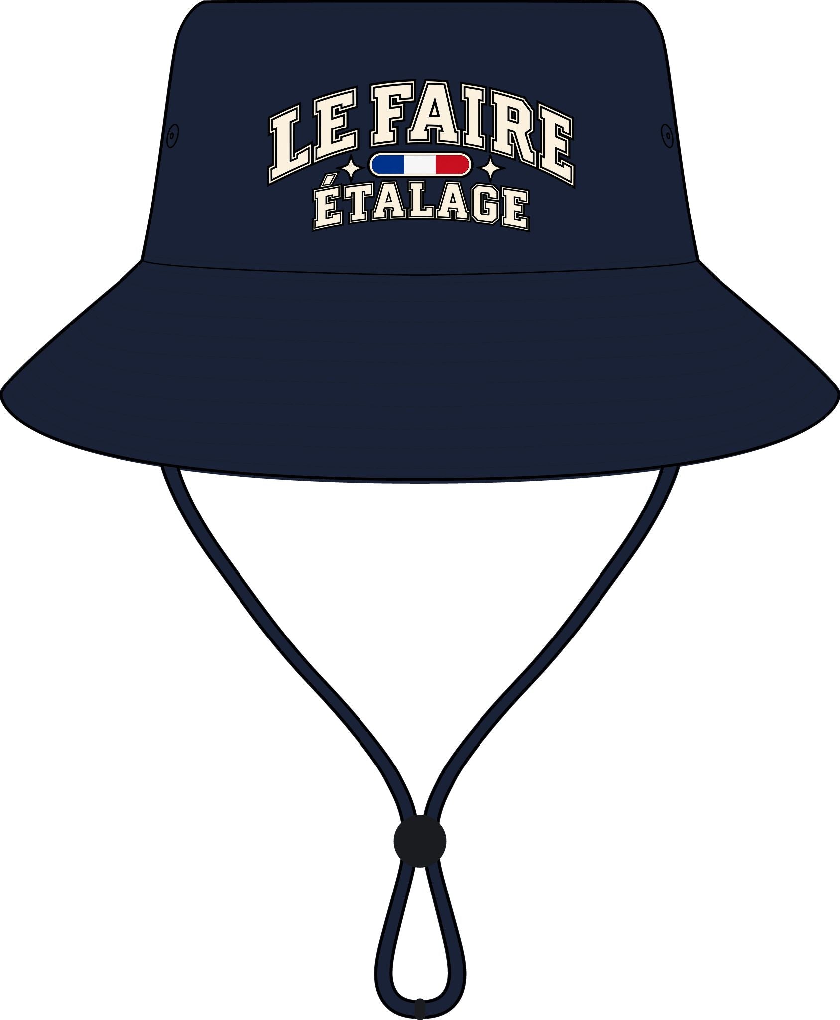 Le Faire Étalage Paris Varsity Bucket Hat
