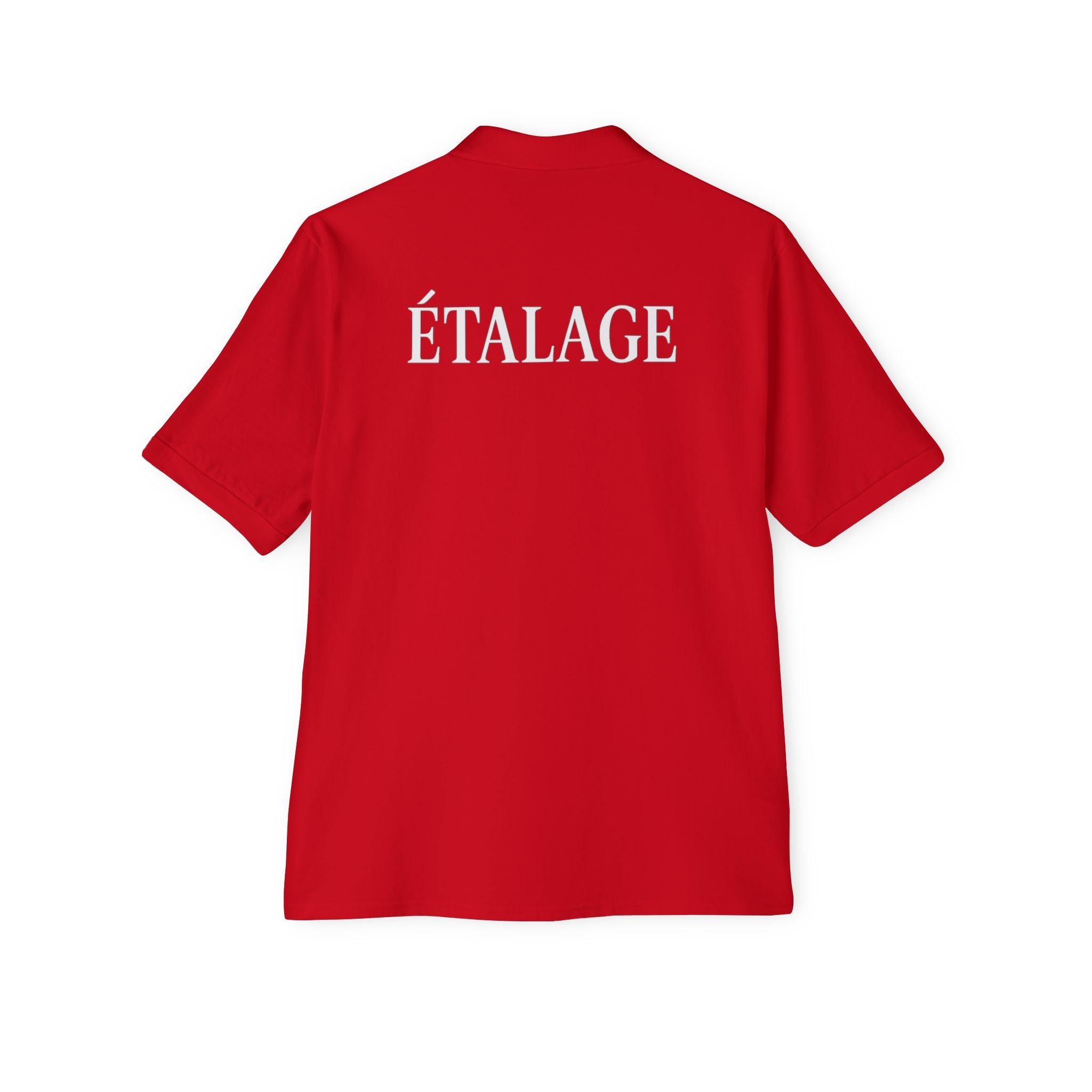 Faire / Étalage Polo Shirt — French Word Graphic Men's Polo