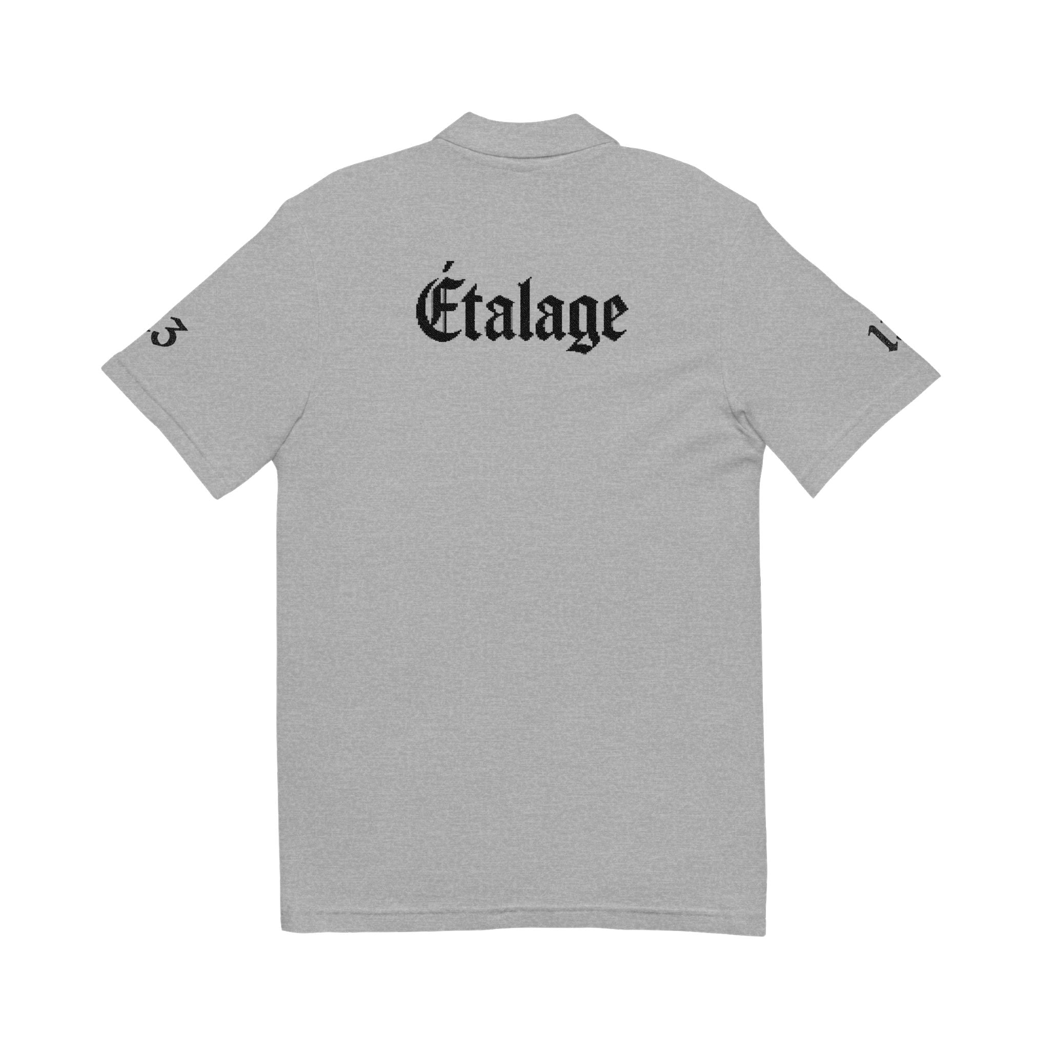 Embroidered 'Faire / Étalage' Polo Shirt