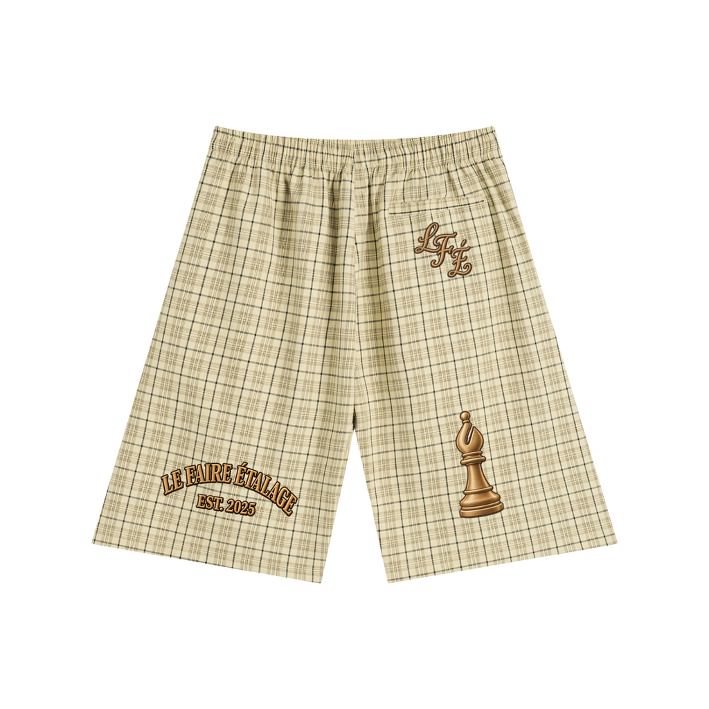 Le Faire Étalage Les Maîtres du Jeu Plaid Shorts