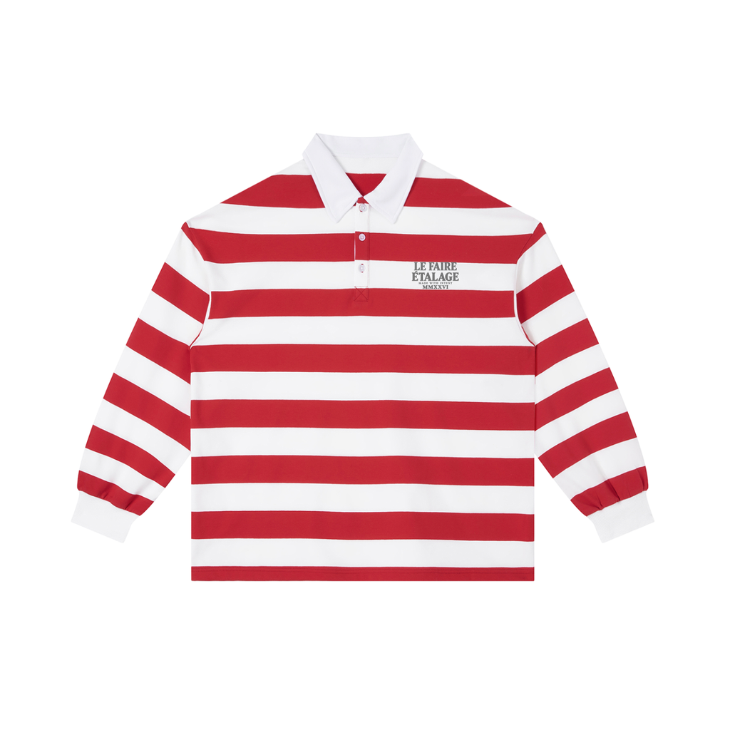 Le Faire Étalage Color Block Polo