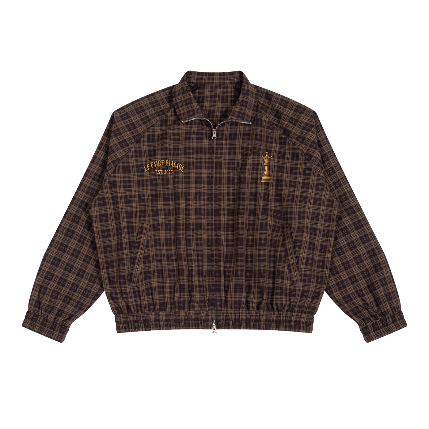 Le Faire Étalage Les Maîtres du Jeu Plaid Jacket