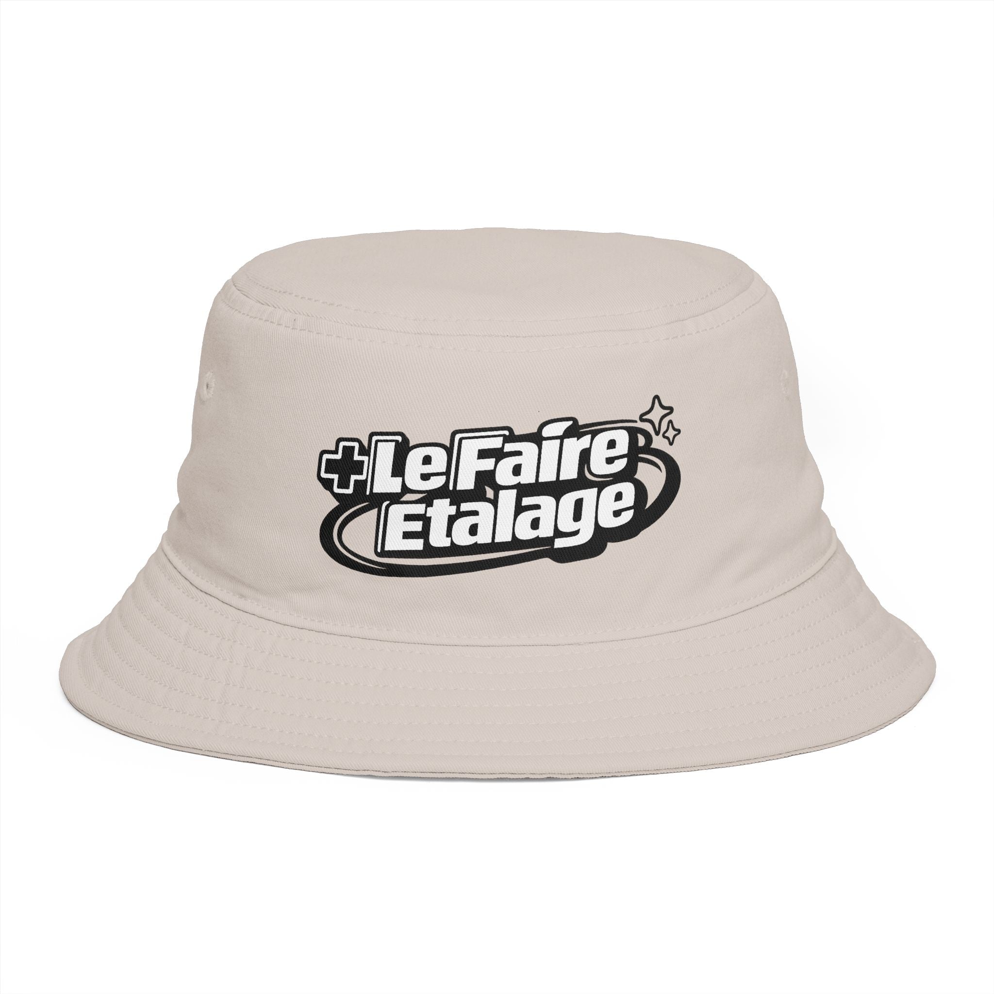 LeFaire Etalage Logo Bucket Hat — Retro Streetwear Sun Hat