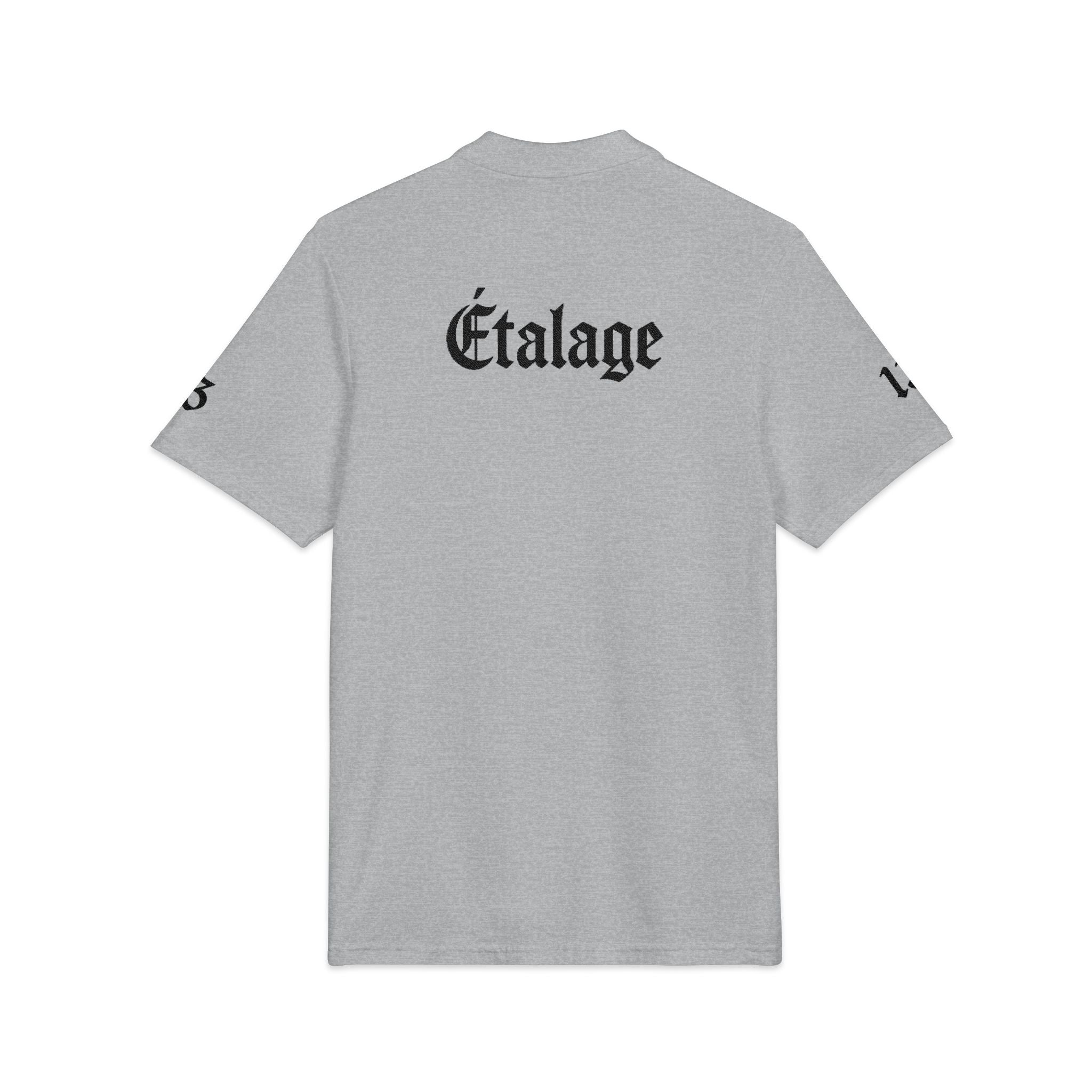 Embroidered 'Faire / Étalage' Polo Shirt