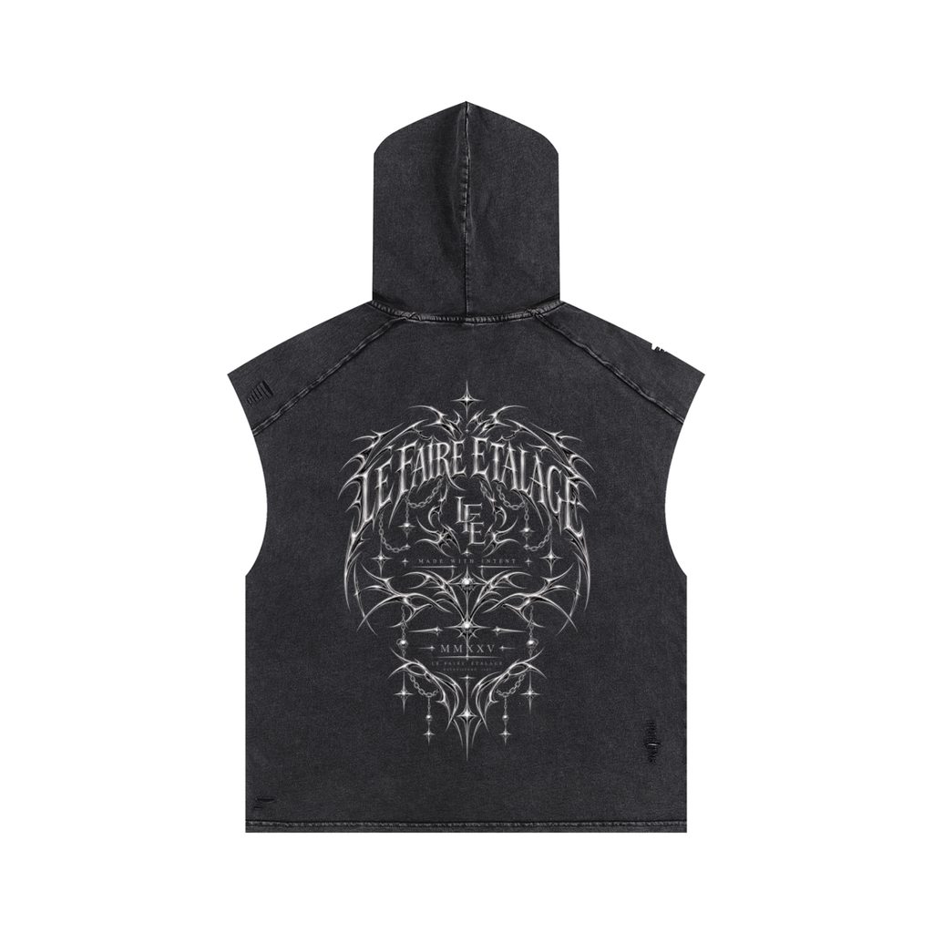 Le Faire Étalage Gothic Étoile Hooded Tank