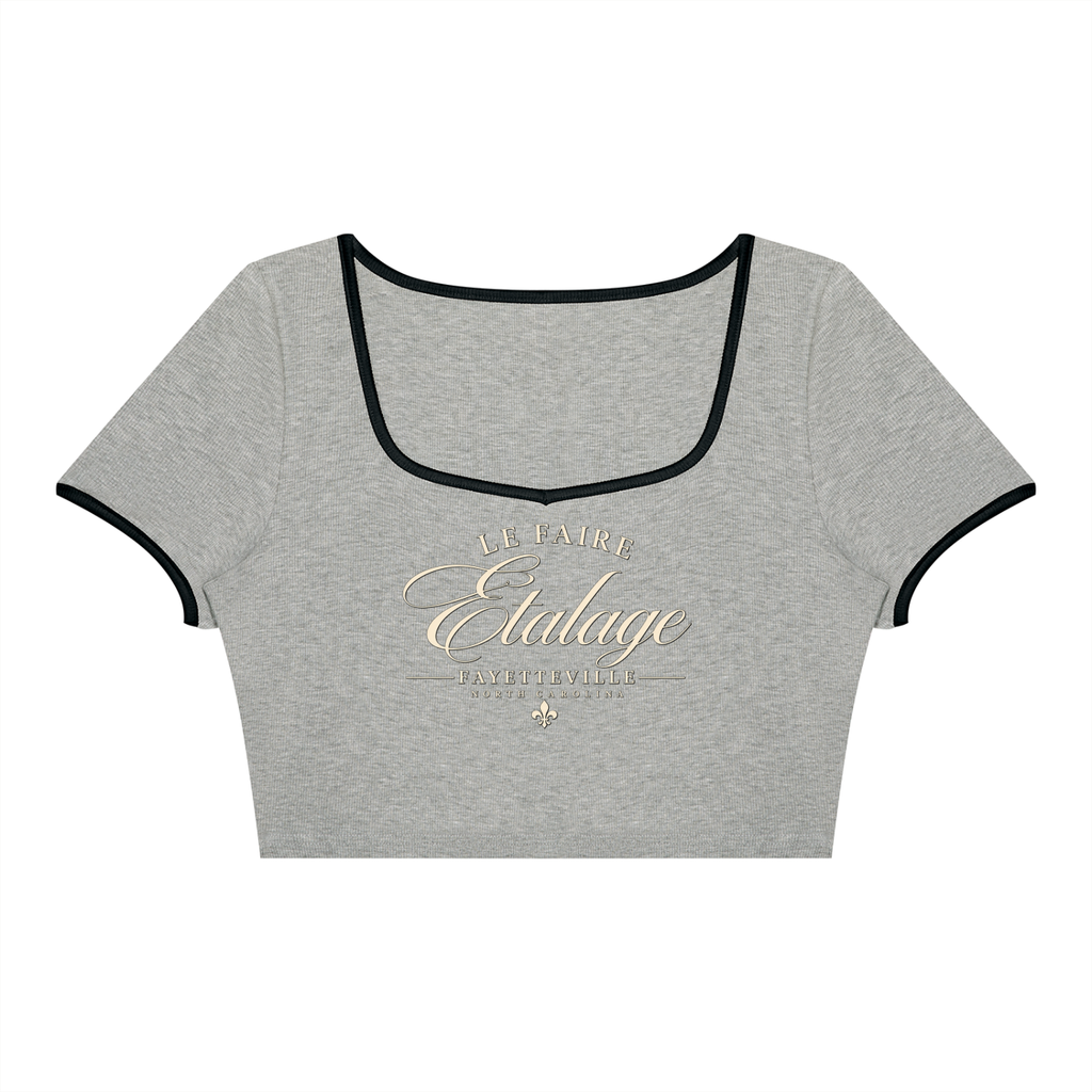 Le Faire Étalage Fayetteville Signature Crop Tee