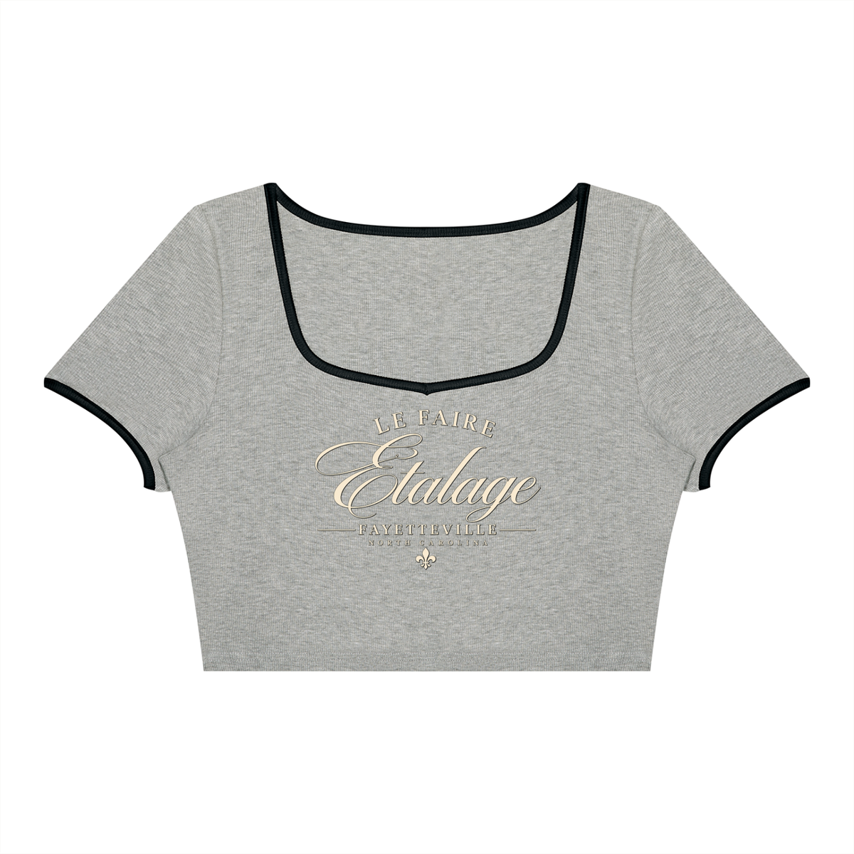 Le Faire Étalage Fayetteville Signature Crop Tee