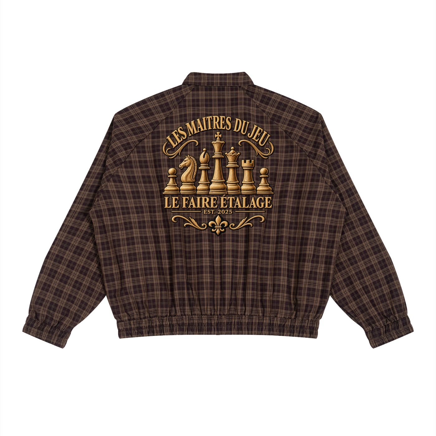Le Faire Étalage Les Maîtres du Jeu Plaid Jacket