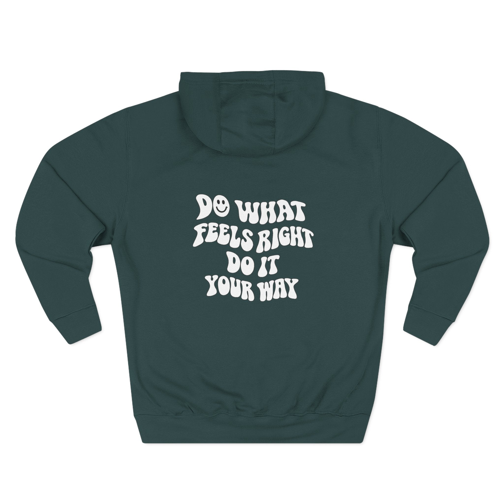 Le Faire Étalage - Feels Right Graphic Women's Hoodie
