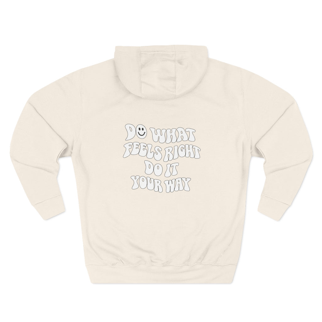 Le Faire Étalage - Feels Right Graphic Women's Hoodie
