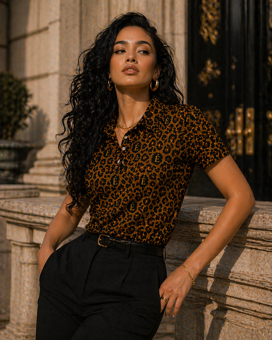 Le Faire Étalage “É Sauvage” Women’s Polo