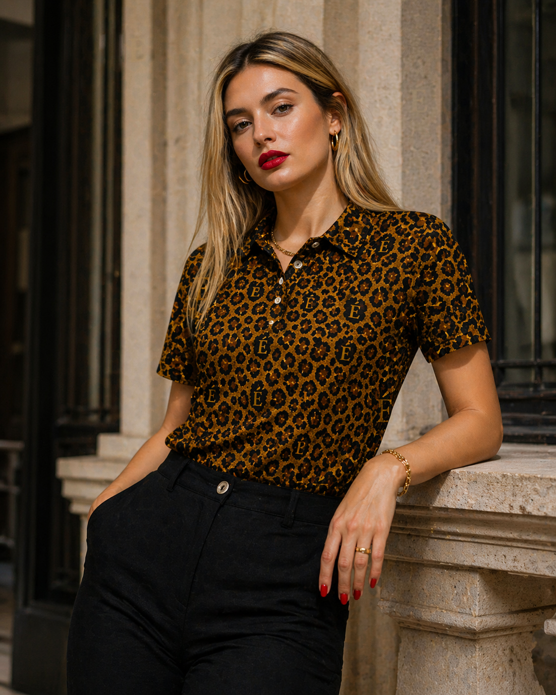 Le Faire Étalage “É Sauvage” Women’s Polo