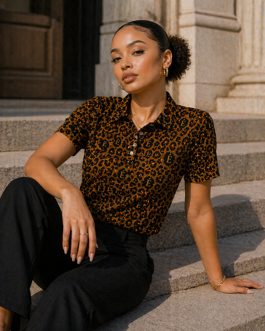 Le Faire Étalage “É Sauvage” Women’s Polo