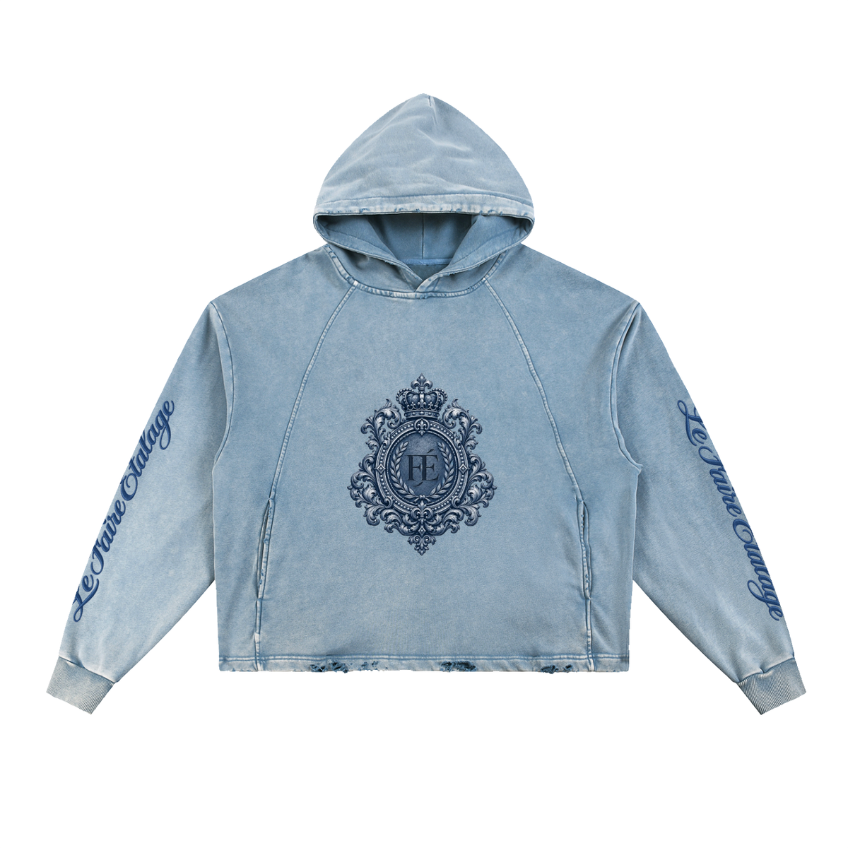 Le Faire Étalage Royal FÉ Crest Hoodie