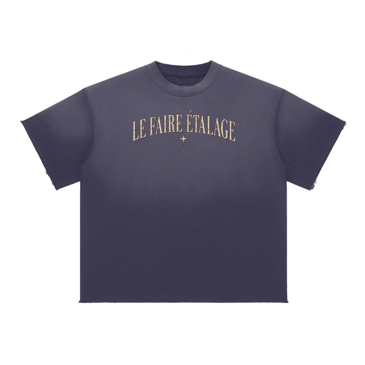 Le Faire Étalage Vintage Butterfly Ombre Tee