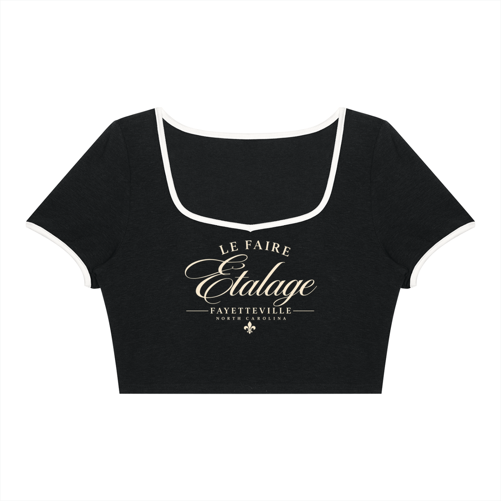 Le Faire Étalage Fayetteville Signature Crop Tee