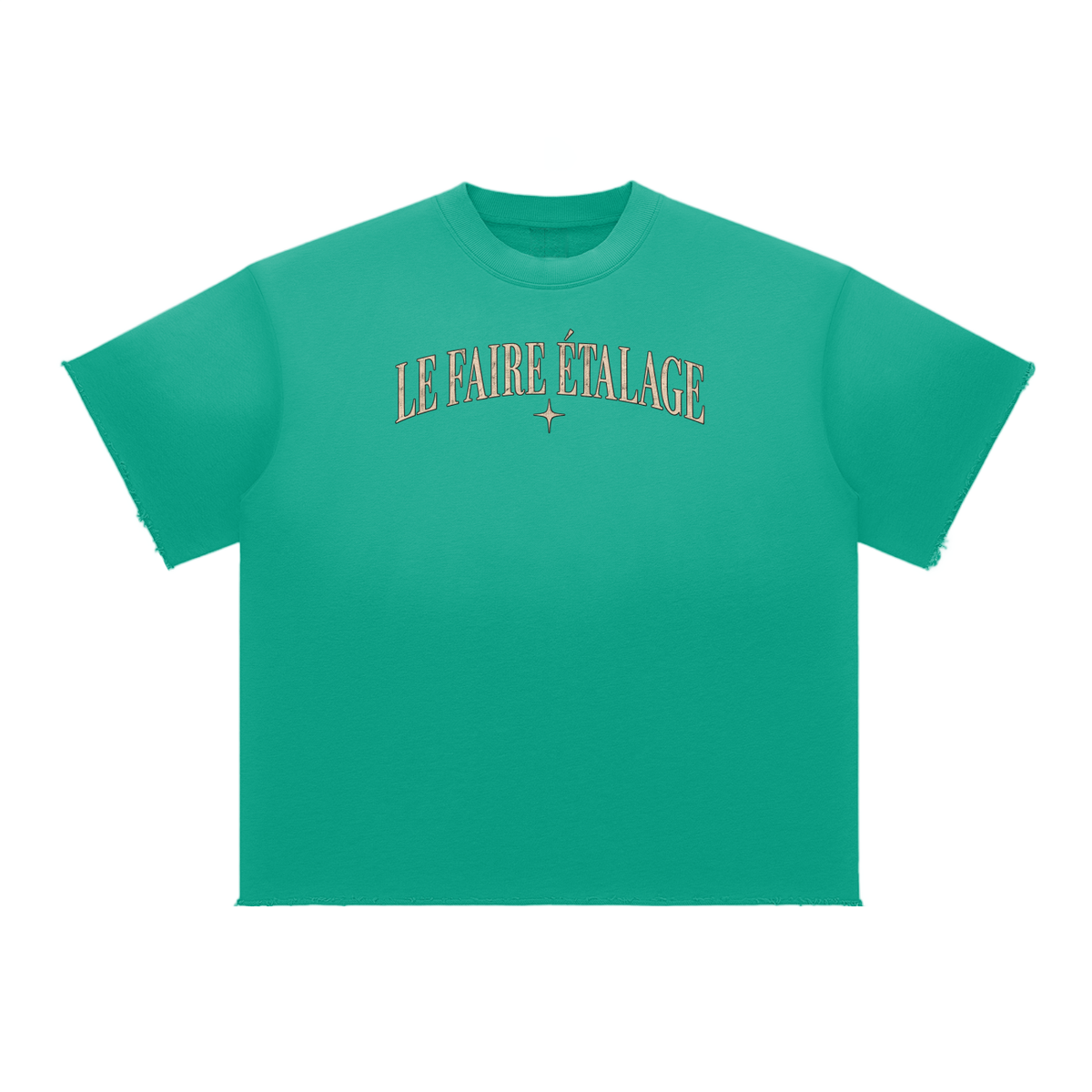 Le Faire Étalage Vintage Butterfly Ombre Tee