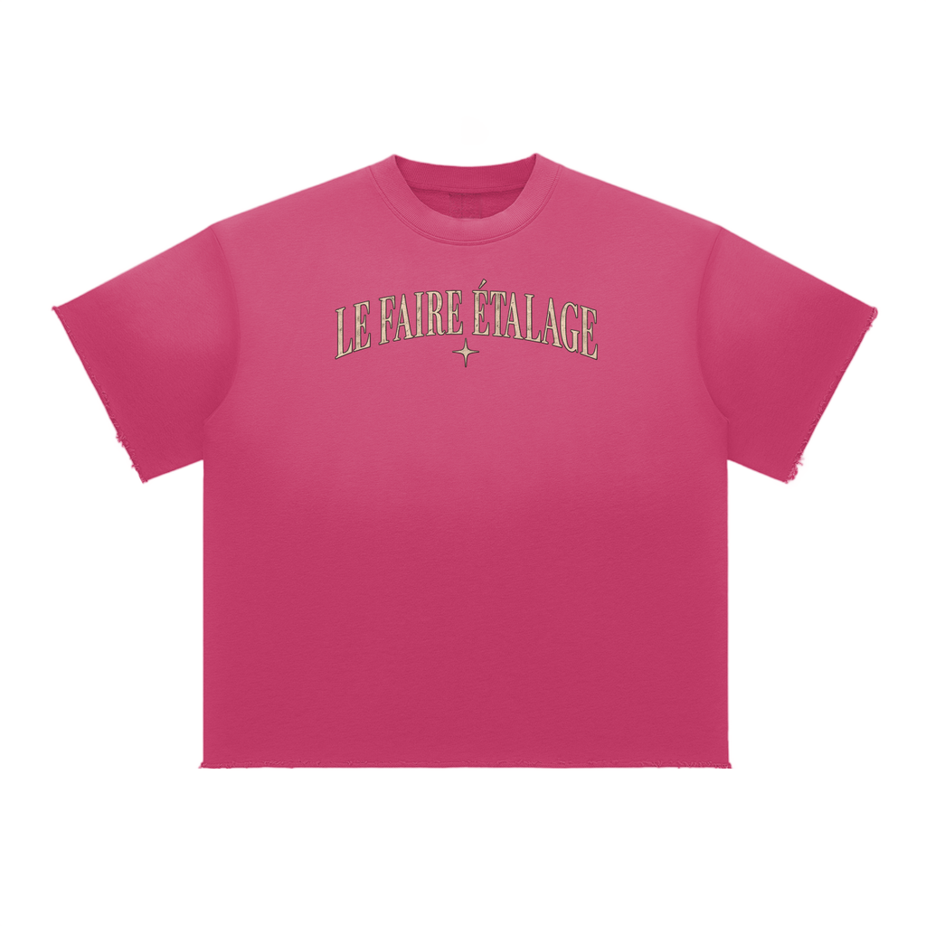 Le Faire Étalage Vintage Butterfly Ombre Tee