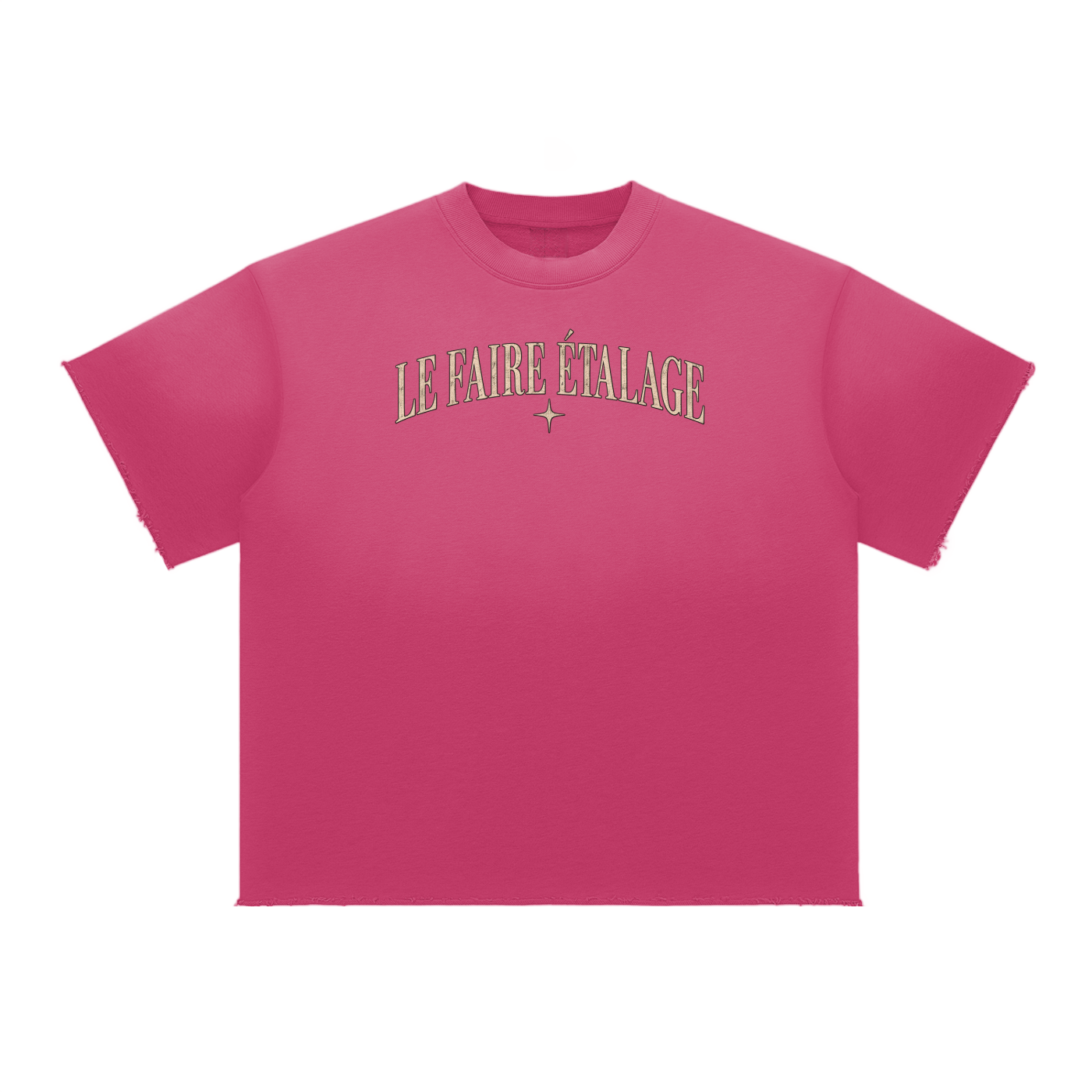 Le Faire Étalage Vintage Butterfly Ombre Tee