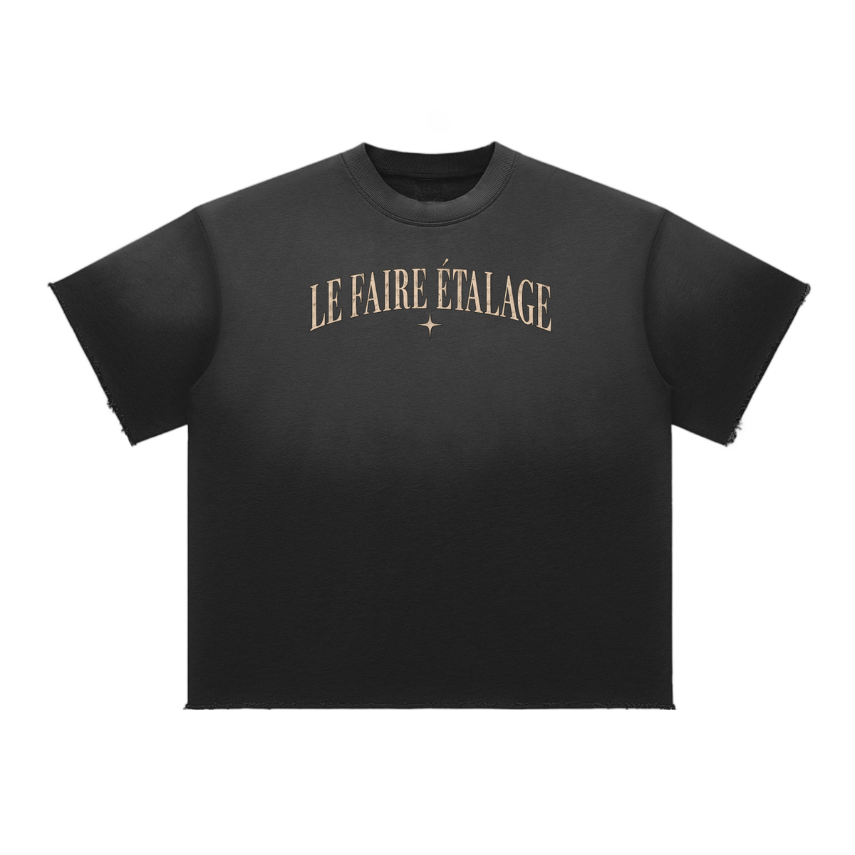 Le Faire Étalage Vintage Butterfly Ombre Tee