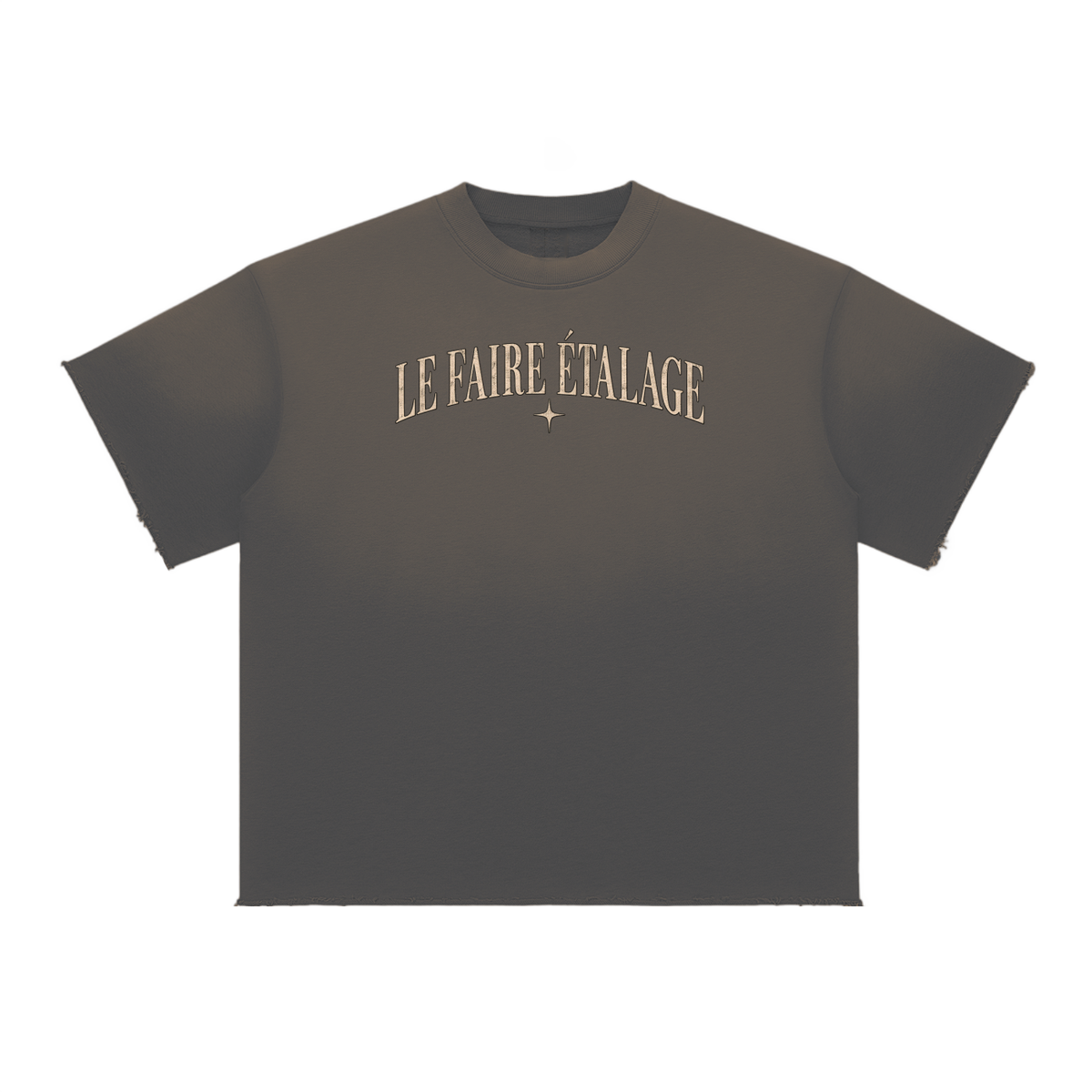 Le Faire Étalage Vintage Butterfly Ombre Tee