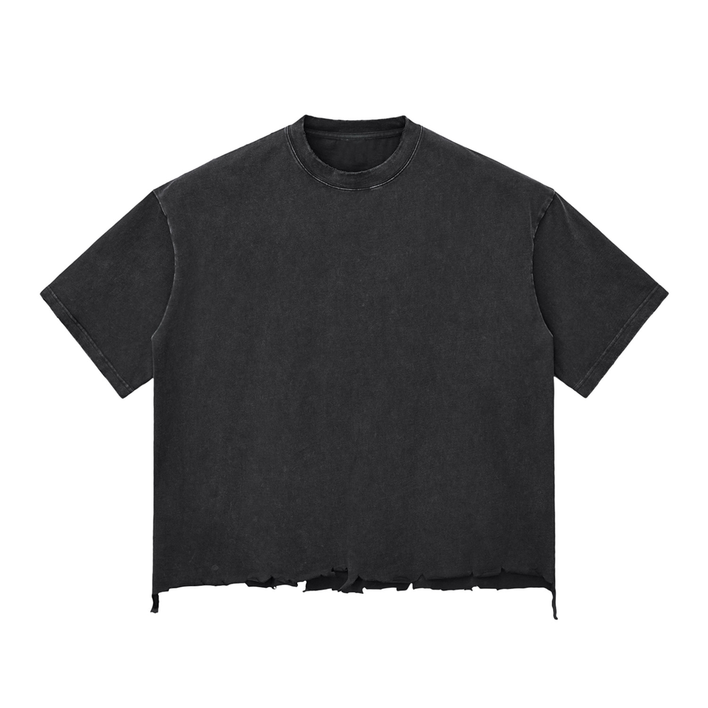 Le Faire Étalage Snow Wash Raw Tee