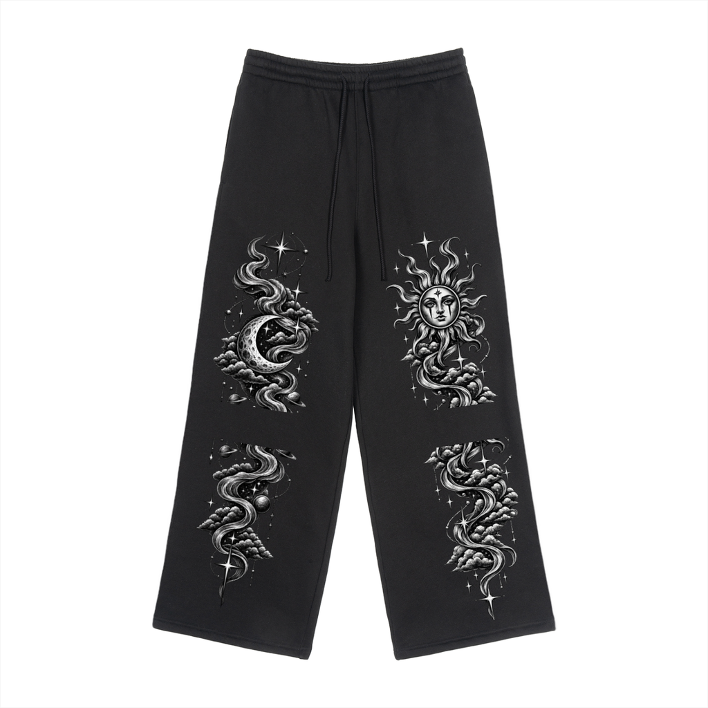 Le Faire Étalage Celestial Archive Wide-Leg Sweatpants